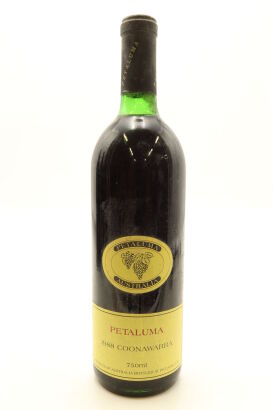 (1) 1988 Petaluma 'Coonawarra' Evans Vineyard, South Australia