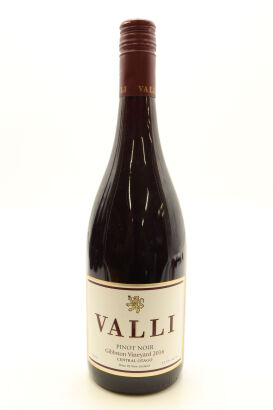 (1) 2016 Valli Gibbston Vineyards Pinot Noir, Gibbston [JR16]
