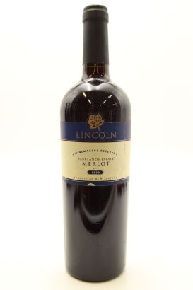 (1) 1999 Lincoln Winemakers Reserve Parklands Estate Merlot, New Zealand