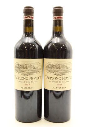 (2) 2008 Chateau Troplong Mondot, Saint-Emilion Grand Cru [JR16] [WE94]