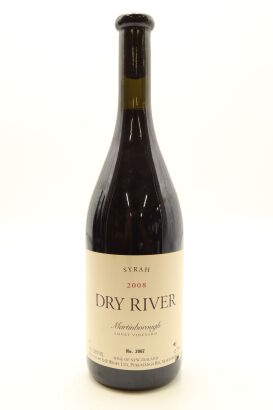 (1) 2008 Dry River Syrah, Martinborough [JR17.5]