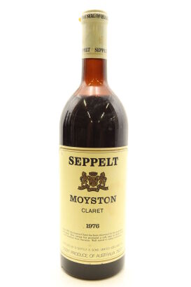 (1) 1976 Seppelt Moyston Claret, South Eastern Australia