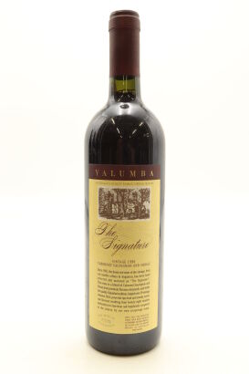 (1) 1996 Yalumba The Signature Cabernet Sauvignon - Shiraz, Barossa Valley [JR17.5] [JO95]