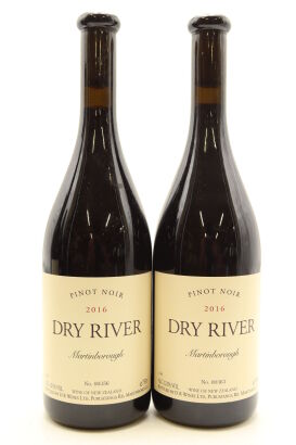 (2) 2016 Dry River Pinot Noir, Martinborough