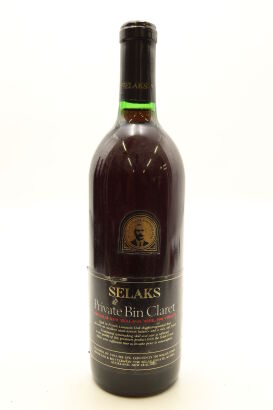 (1) 1991 Selaks Private Bin Claret, Auckland