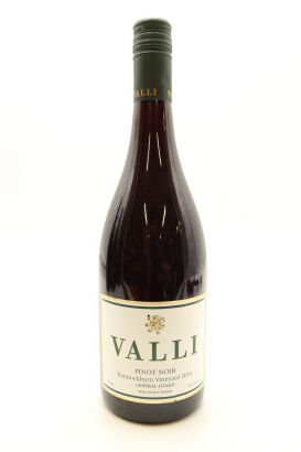 (1) 2016 Valli Wines Bannockburn Vineyard Pinot Noir, Bannockburn [JR17]
