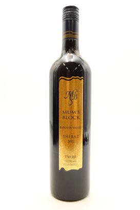 (1) 2012 Mum's Block Shiraz, Barossa Valley