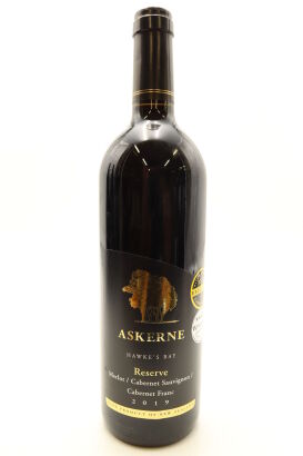 (1) 2019 Askerne Estate Merlot - Cabernet Franc - Cabernet Sauvignon, Hawke's Bay