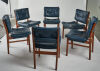 A Set of Six Dining Chairs by Airest - 7