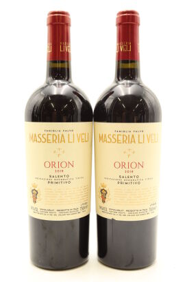 (2) 2019 Masseria Li Veli Orion Primitivo Salento IGT, Puglia