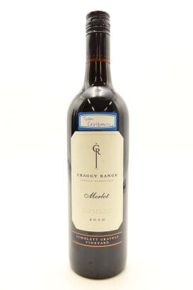 (1) 2010 Craggy Range Merlot, Gimblett Gravels