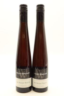 (2) NV Westbrook Late Harvest Riesling, Marlborough, 375ml
