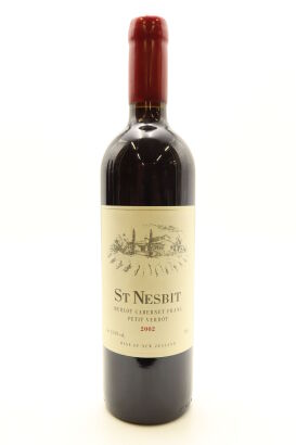 (1) 2002 St Nesbit Cabernet Merlot Petit Verdot, Auckland