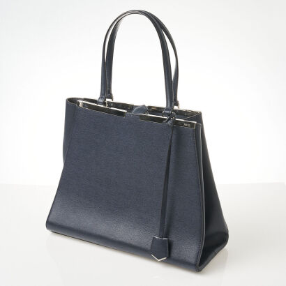 Fendi Navy Blue 3Jours Bag