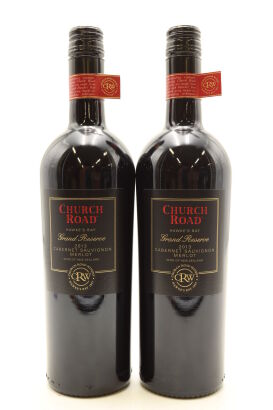 (2) 2013 Church Road Grand Reserve Cabernet Merlot, Hawkes Bay [BC95]