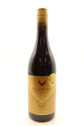(1) 2015 Villa Maria Cellar Selection Syrah, Hawkes Bay