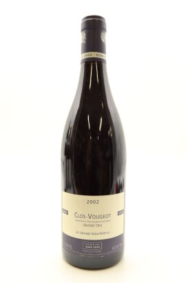 (1) 2002 Domaine Anne Gros Clos de Vougeot Grand Cru Le Grand Maupertui, Cote de Nuits