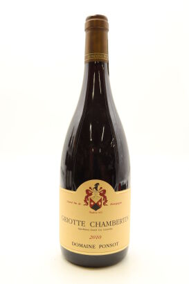 (1) 2010 Domaine Ponsot Griotte-Chambertin Grand Cru, Cote de Nuits