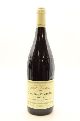 (1) 2005 Vincent Girardin Chambertin-Clos de Beze Grand Cru, Cote de Nuits
