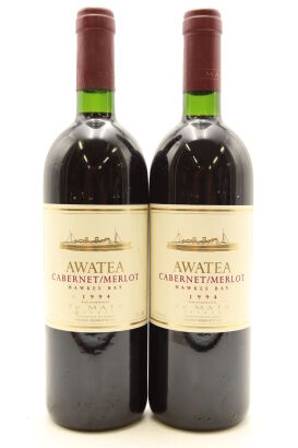 (2) 1994 Te Mata Estate Awatea Cabernets Merlot, Hawke's Bay