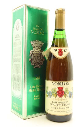 (1) 1983 Nobilo's Late Harvest Muller Thurgau, Huapai (GB)
