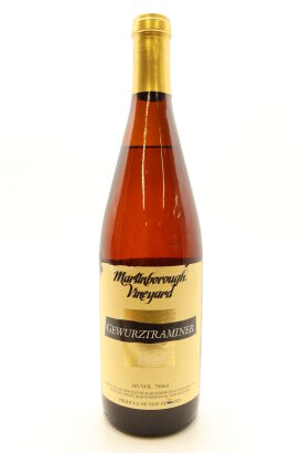 (1) 1994 Martinborough Vineyard Gewurztraminer, Martinborough