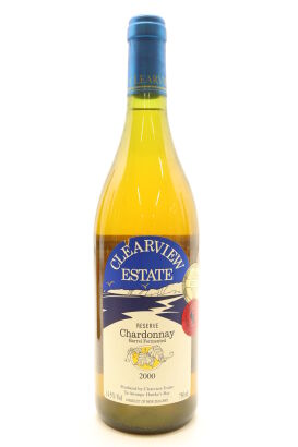 (1) 2000 Clearview Estate Reserve Chardonnay, Hawke's Bay