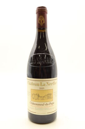 (1) 2009 Chateau La Nerthe Chateauneuf-du-Pape, Rhone