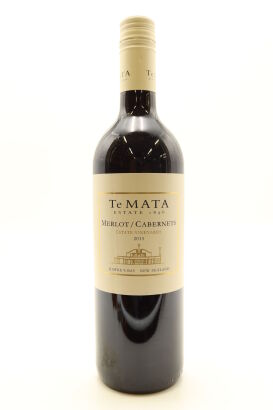 (1) 2015 Te Mata Estate Vineyards Merlot - Cabernet, Hawke's Bay