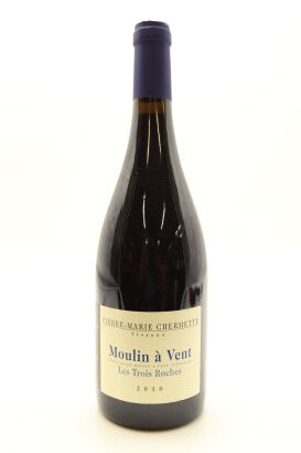 (1) 2010 Pierre-Marie Chermette Domaine du Vissoux Moulin-a-Vent Les Trois Roches, Beaujolais