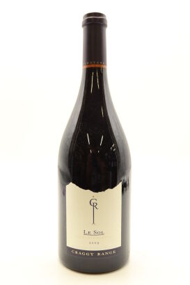 (1) 2009 Craggy Range Le Sol Syrah, Gimblett Gravels [RP96] [BC98]