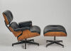 A Charles and Ray Eames Lounge Chair and Ottoman - 2