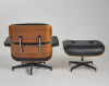 A Charles and Ray Eames Lounge Chair and Ottoman - 4