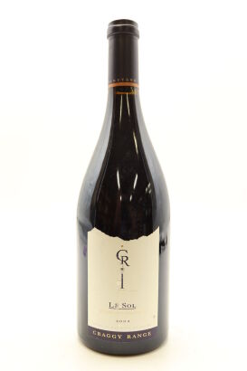 (1) 2002 Craggy Range Le Sol Syrah, Gimblett Gravels