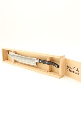 (1) Laguiole Champagne Saber with Ebony Handle