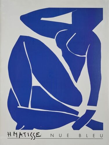 A Matisse Poster- Nu Bleu
