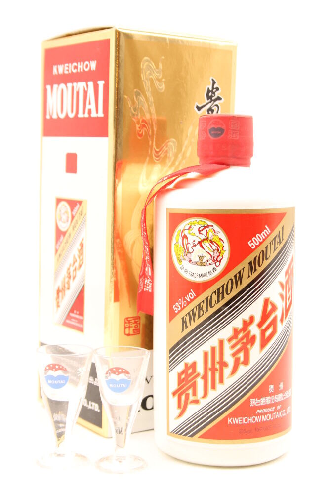 新品未開栓 Moutai 貴州茅台酒 500ml 53% 2009年製 2本