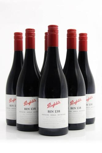 (6) 2010 Penfolds Bin 138