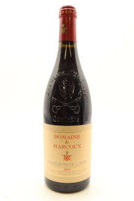 (1) 2007 Domaine de Marcoux Chateauneuf-du-Pape, Rhone