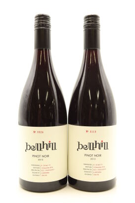 (2) 2013 Bell Hill Pinot Noir, Canterbury [JR17.5] [BC98] [RP95]