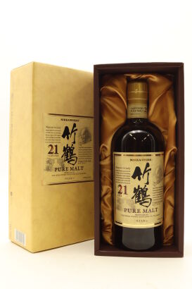 (1) Taketsuru 21 Year Old Pure Malt Japaneese Whisky, 43% ABV (Old Edition) (GB)