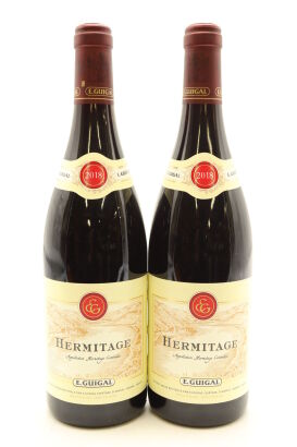 (2) 2018 E. Guigal Hermitage, Rhone [17.5]