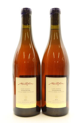 (2) 2015 Millton Clos Samuel Special Bunch Selection Viognier, Gisborne