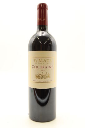 (1) 2014 Te Mata Estate Coleraine, Hawke's Bay [BC98]
