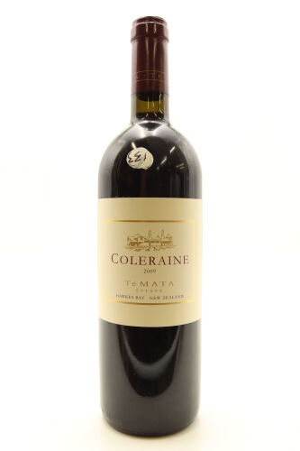 (1) 2009 Te Mata Estate Coleraine, Hawke's Bay [BC95]