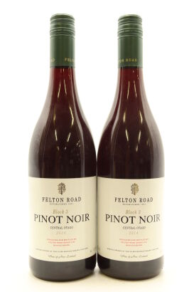 (2) 2014 Felton Road Block 3 Pinot Noir, Bannockburn [JR17.5] [BC96]
