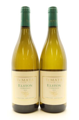 (2) 2012 Te Mata Estate Elston Chardonnay, Hawke's Bay