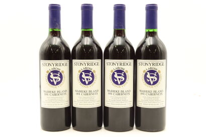 (4) 1991 Stonyridge Vineyard Larose, Waiheke Island