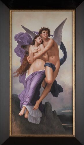 After William-Adolphe Bouguereau - The Abduction of Psyche