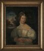 Attributed to FRIEDRICH PRELLER Portrait of a German Lady